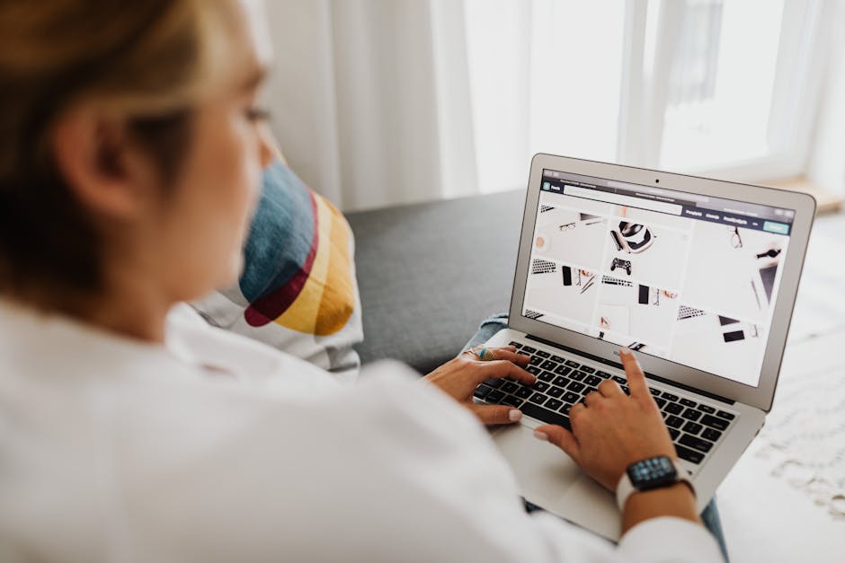 A HR Manager's Guide to Managing PDFs for Client Onboarding - Person using laptop to upload PDF file